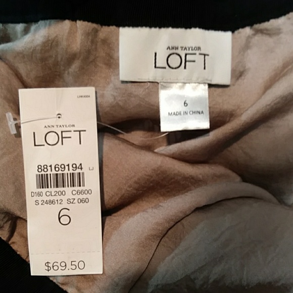 🌟HP🌟NWT LOFT Black Laced Skirt - Picture 6 of 9